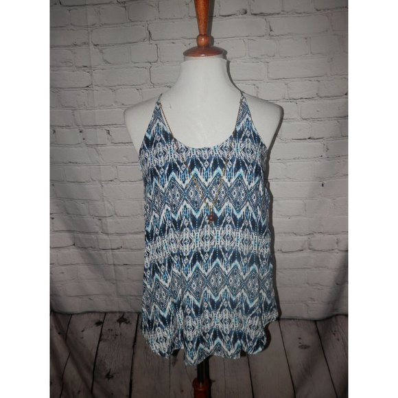 A. Byer Top Necklace Medium Teal Cami NWT Tank